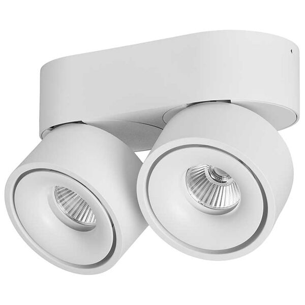Aim Double Spotlight Hvidt