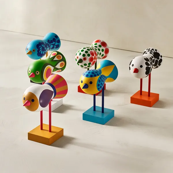 Birds 1967 Träfigur No. 2