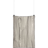 Skog Plaid 135x200 cm Sort/Naturlig