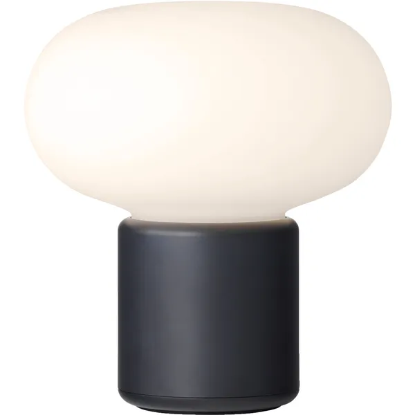 Karl-Johan Bordslampa Portabel Cold Black