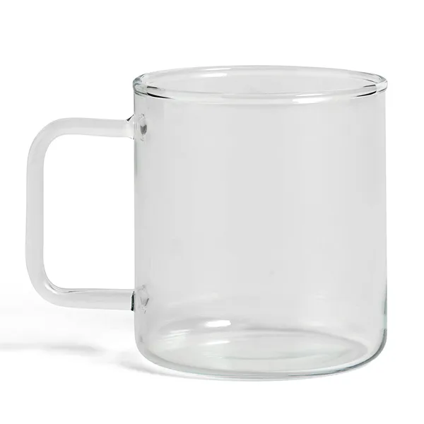 Glass Kaffemugg M Klar