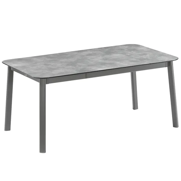 Oron Bord Aluminium M 100x170-205 cm Titan / Ciment