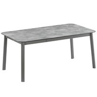 Oron Bord Aluminium M 100x170-205 cm Titan / Ciment