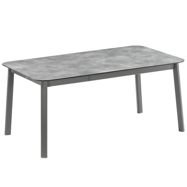 Oron Bord Aluminium M 100x170-205 cm Titan / Ciment