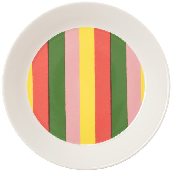 Vuokko Pieni 4-raita Tallerken 21 cm Multi