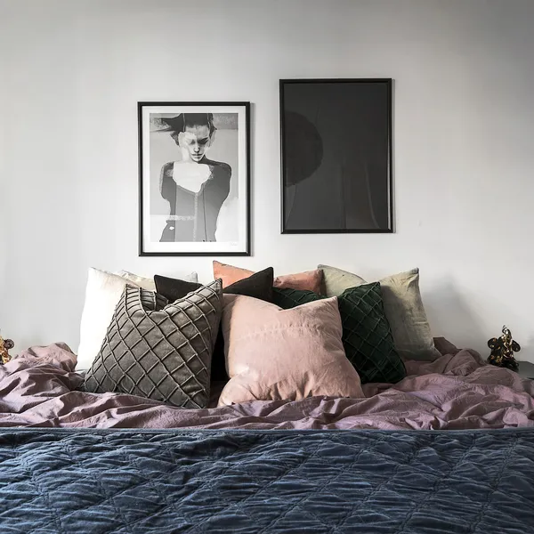 Deva Velvet Tyynynpäällinen 50x50cm Vihreä
