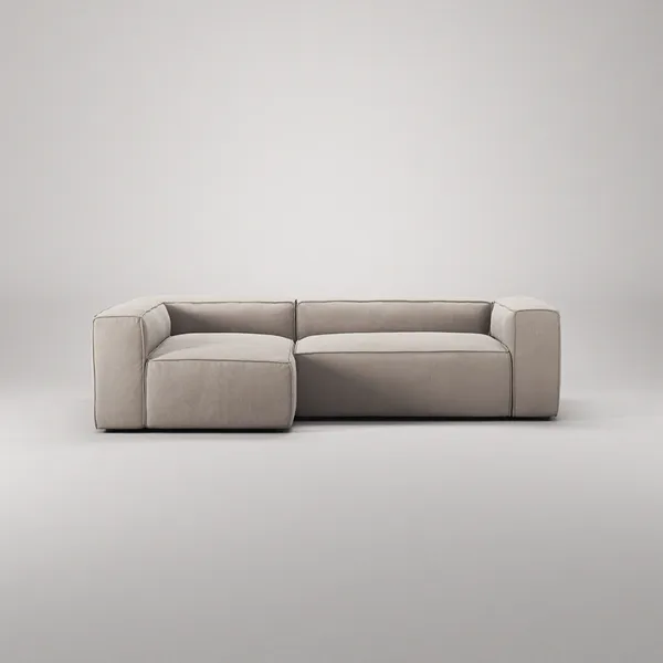 Grand Kolmipaikkainen Sohva Divaani Vasen Sandshell Beige