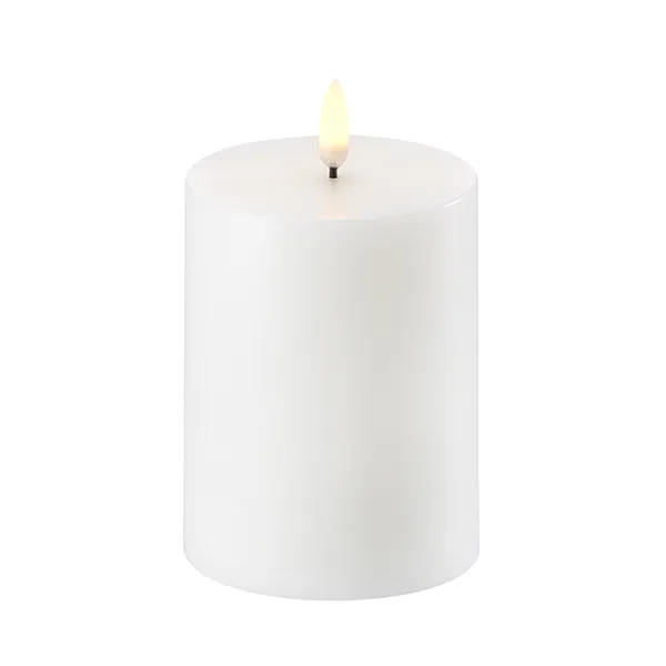 Bloklys Led Nordic White 5 x 75 cm