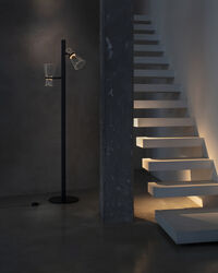 Floor Lamp Cone 2 Black