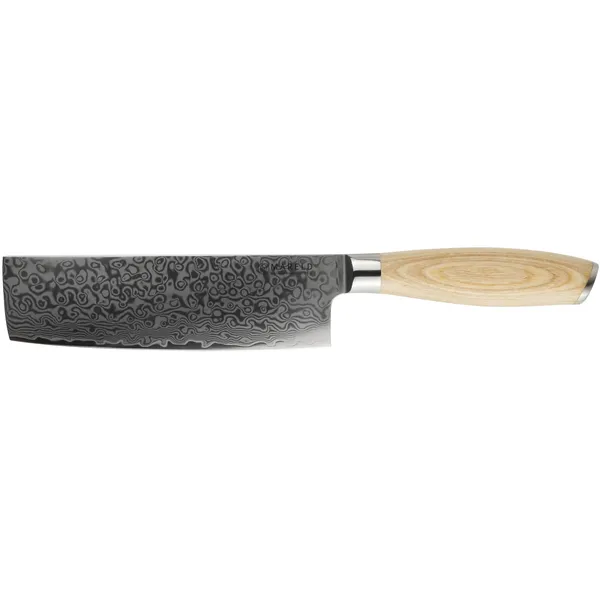 Akio Nakiri Grøntsagskniv 17 cm Lyst Træ
