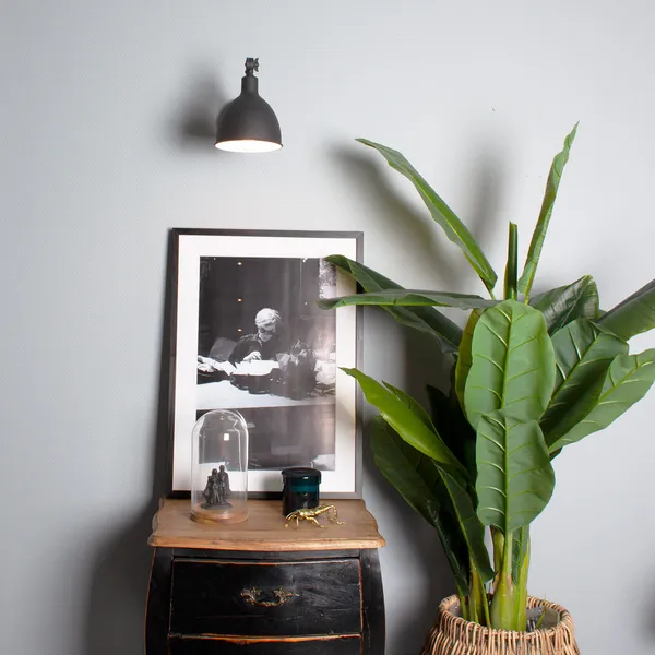 Bazar Mini Vegglampe Svart