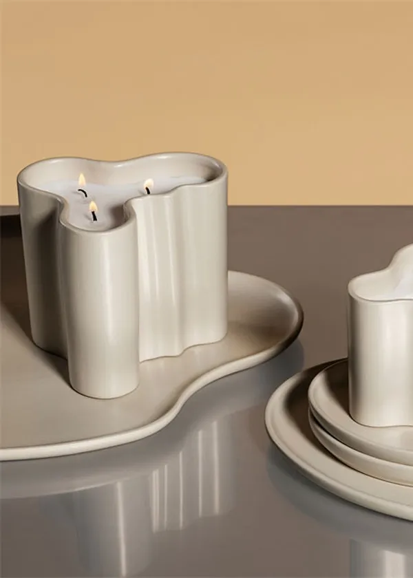 Aalto Duftlys 8 cm Sand