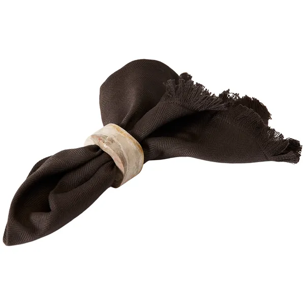 Vita Serviettringer 4-pk Seashell