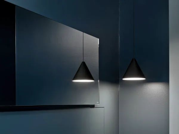 String Light Cone Pendel 12M Dimbar Med Casambi Sort