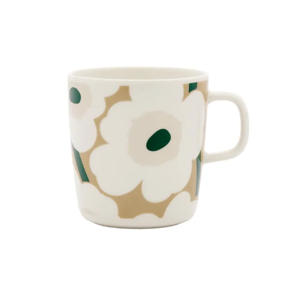 Oiva/Unikko Mugg 40 cl Mörkgrön / Light Sand