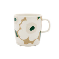 Oiva/Unikko Mugg 40 cl Mörkgrön / Light Sand