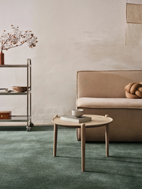 Aria Sofabord Ø50 Lav Lyst Egetræ