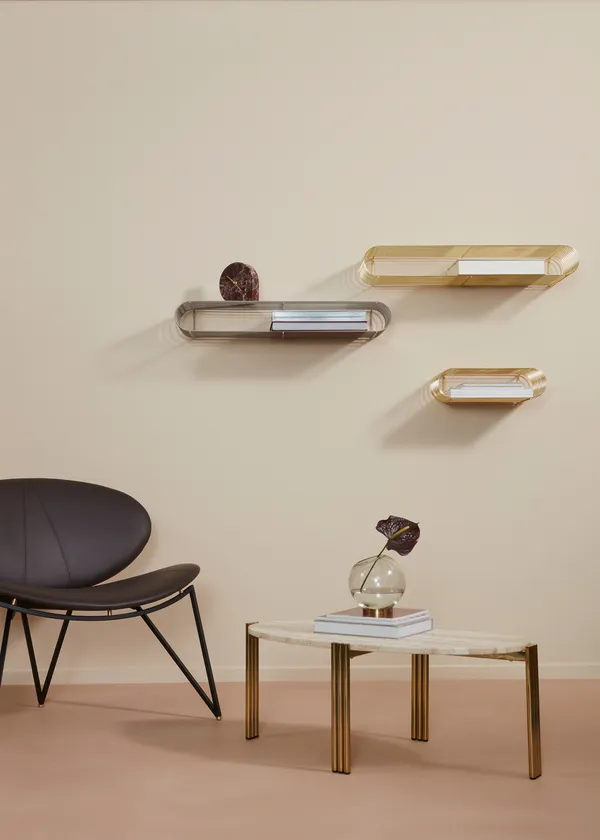 Semper Lounge-Tuoli Java Brown