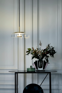 Blossi 1 Pendel Nordic Gold / Klar