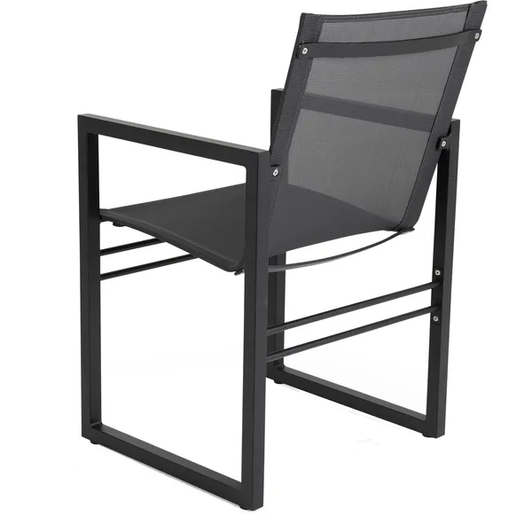 Vevi Dining Chair White/Alu