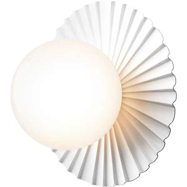 Liila Muuse Vegg-/Taklampe 200 mm Hvit / Opal
