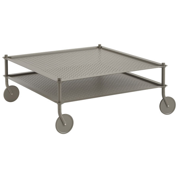 Flow Salongbord 95x95 cm Taupe