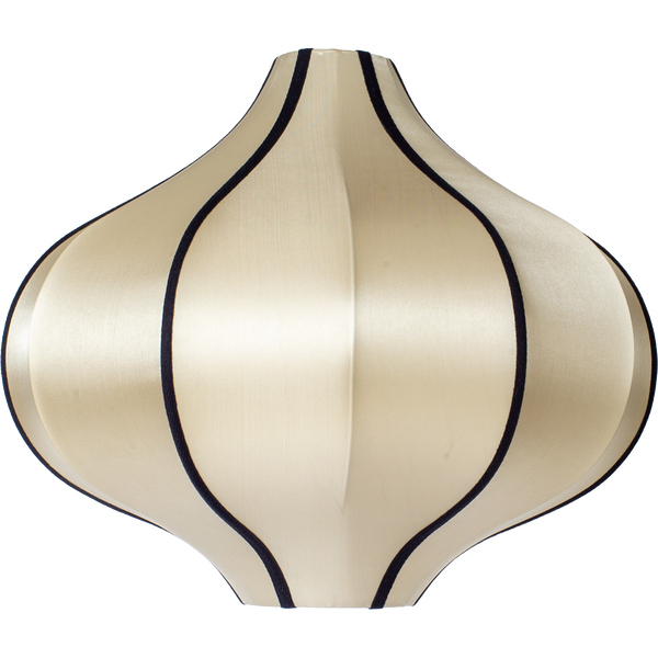 Indochina Lampunvarjostin Onion Pieni Classic / Musta