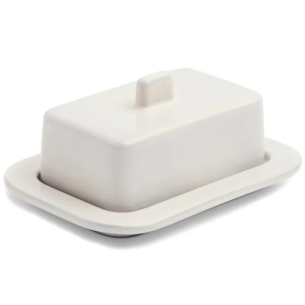 Barro Butter Dish Off-white