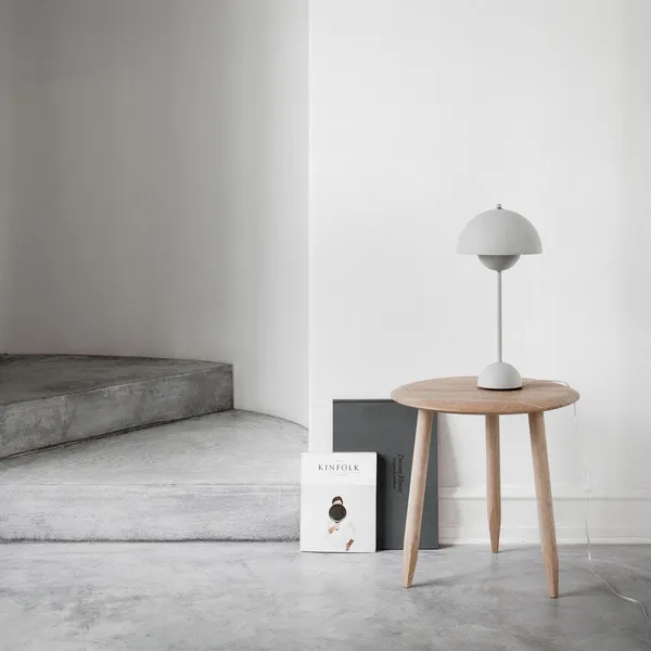 Flowerpot VP3 Bordlampe Matt Light Grey