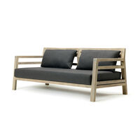 Costes Dyna Till 3-Sitssoffa Black Stone