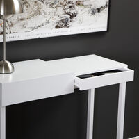 Hidden Skrivbord Vit2