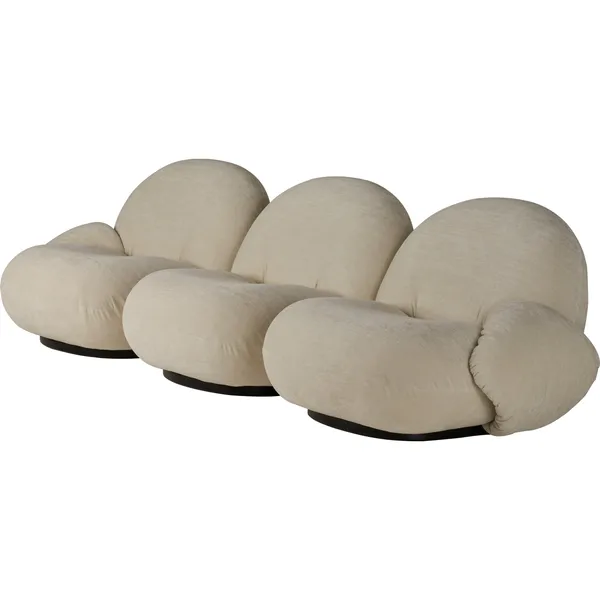 Pacha Soffa 3-Sits PG4 Belsuede 007 / Black Base
