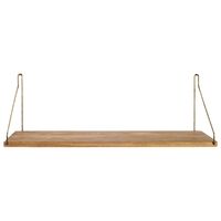 Single Hylde 20x60 cm Olieret Eg / Messing