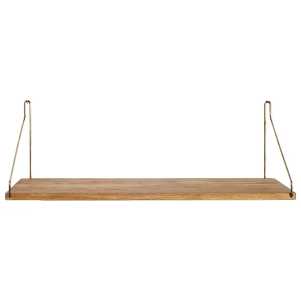 Single Hylde 20x60 cm Olieret Eg / Messing
