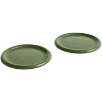Barro Plate Set of 2 Ø24 cm Green
