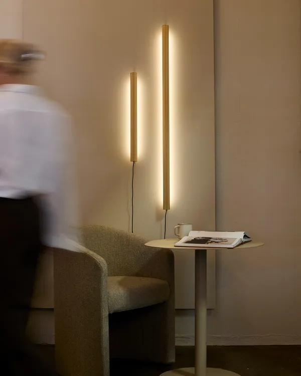 Rate Væglampe 55 cm Messing