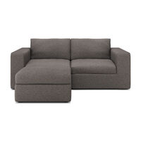 Mellow footstool - Granite Eco fabric