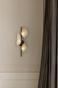 Florii 3 Seinävalaisin Dark Bronze / Valkoinen