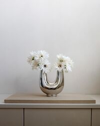 Kazumi Vase Nikkel