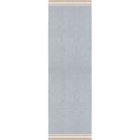 Röllakan Solid Ullteppe 80x300 cm Sky Blue