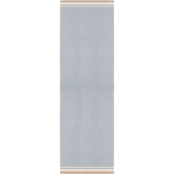 Röllakan Solid Villamatto 80x300 cm Sky Blue