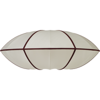 Indochina Lampskärm UFO Off-white / Bordeaux