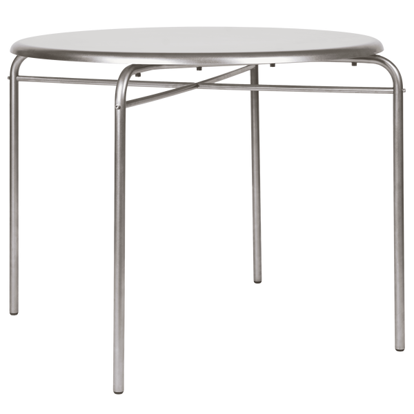 Petit Rond Bord Rustfritt Stål Ø90 cm
