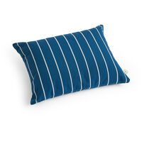 Outdoor Market Cushion 35x45 cm Blue With Beige Stripe