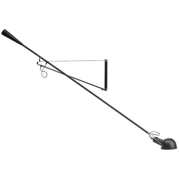 265 Vegglampe Svart