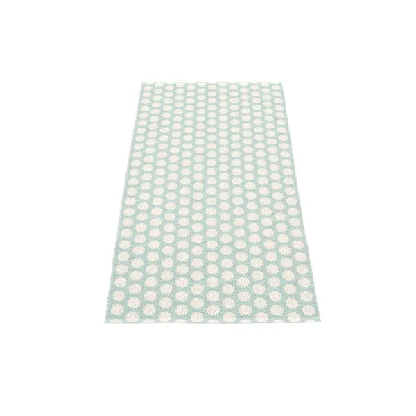 Noa Gulvtæppe 70x250 cm Pale Turquoise/Vanilla