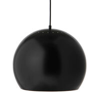 Ball metal Ceiling pendant Ø40 cm Matt Black