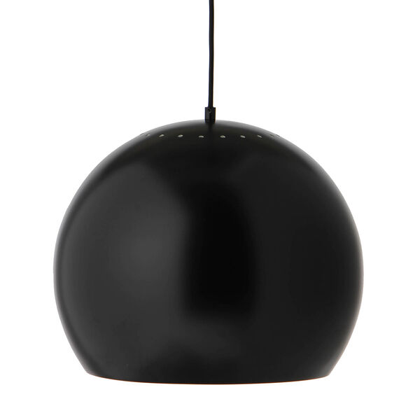 Ball metal Ceiling pendant Ø40 cm Matt Black