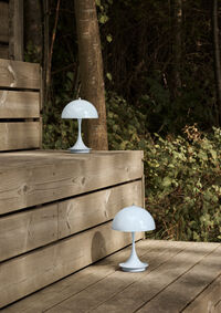 Panthella 160 Bordlampe Bærbar Pale Blue Opal Acryl