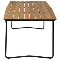 B31 Bord 92x170 cm Oljad Ek / Svart